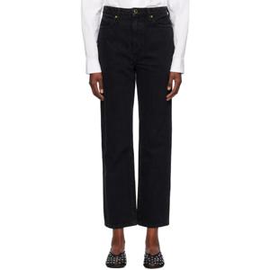 26 SS 카이트 여성 블랙 아비게일 데님 진 242914F069007