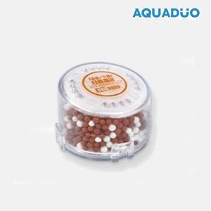 아쿠아듀오 SF-300A 샤워기 헤드필터 혼합볼 /염소볼+황토볼