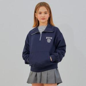 유솔 sh06 미니쯔리 반짚 맨투맨(NAVY) ULMA24154