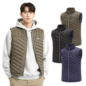 콜핑 남성 겨울 방풍 등산 경량 패딩 조끼