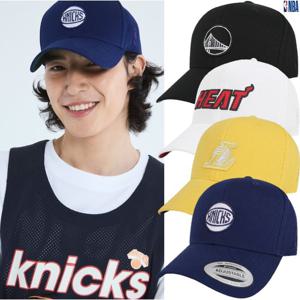 N245AP416P GR 남여공용 엔비에이 어센틱 팀 아트웍 팀별 볼캡 모자