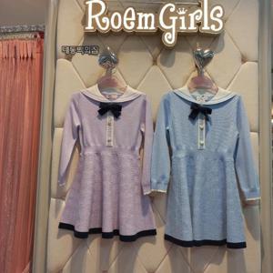 로엠걸즈 DP01 단정 스웨터  원피스 RGOK2511P