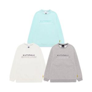 [내셔널지오그래픽키즈]K251USW910 빅로고 맨투맨 3종택 1