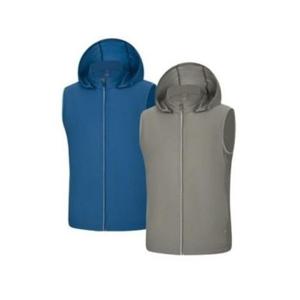 [콜핑]LD18 남성 봄/여름 후드탈부착 스트레치 경량등산조끼 KVV7167M