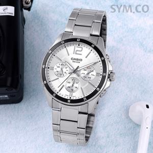 카시오 MTP-1374D-7A 스탠다드 아날로그 멀티기능 정장캐쥬얼 남