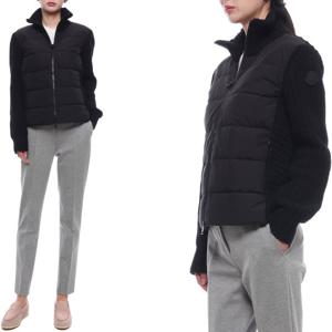 [몽클레어] 24FW 여성 니트 믹스 패딩 점퍼 (9B00043 M4281 999 24F)