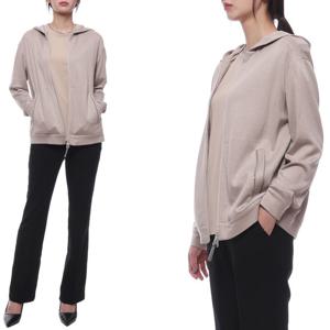 [브루넬로쿠치넬리] 24FW 여성 모닐리 포인트 후드집업 (MD828SB806 C9593 24F)