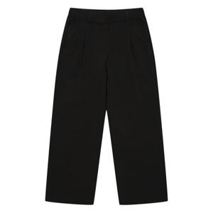[소이][소이] 여아 오픈 밴딩 와이드 슬랙스 팬츠 23S1254_BK