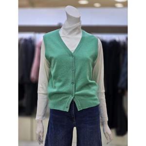 소고트리아나 세이브존07 브이넥 울100% 조끼 AK4VA06