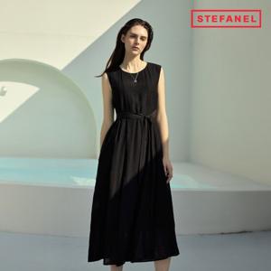 스테파넬 크링클 슬리브리스 원피스 1종