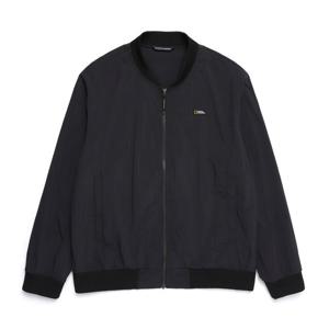 내셔널지오그래픽 N252MJP030 미노우 홑겹 항공 점퍼 BLACK