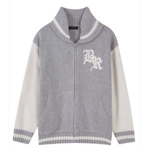 [버커루] 자수로고 코위찬 니트 가디건(B244KC310P)