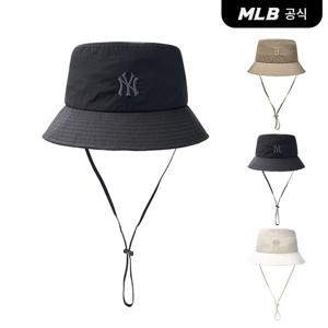 [MLB공식] 25N 공용 고프코어 경량 나일론 사파리 버킷햇 (3 COLOR) 3AHTB025N