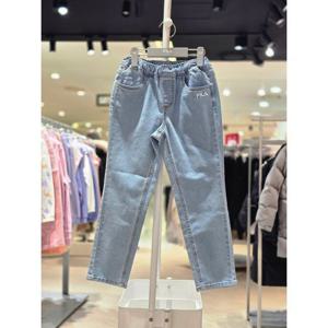 [휠라 키즈]MARIO레귤러핏 데님 에센셜 팬츠 FK2PTF1103X LDE