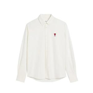[AMI] 하트로고 옥스포드 셔츠 BFUSH063 CO0031 168