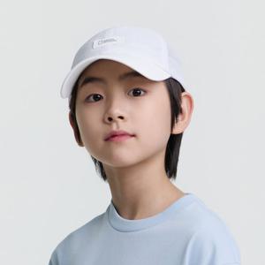 [내셔널지오그래픽키즈]K252KHA040 베이직 메쉬캡 WHITE