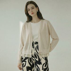 [미니마리] 레이스배색오픈가디건 (MMB2CD06)