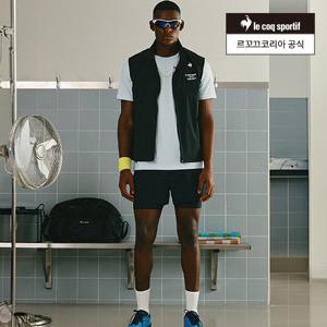 [르꼬끄공식] 남성 르컴포트에어 2IN1 레귤러핏 3부 숏팬츠 (QQ221EHP51)