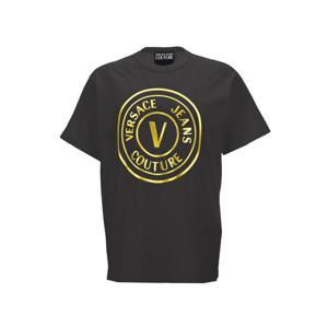 베르사체 반팔 티셔츠 75GAHT05 CJ00TG89 Black