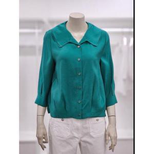 프렐린 세이브존02 이중카라넥 7부블라우스 RBB252451