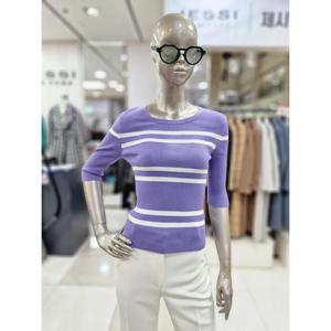 제시뉴욕 세이브존04 칠부소매 골지 니트 JE25KO5550PP