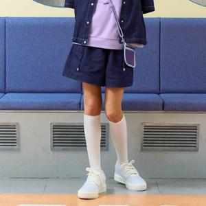 [오션스카이]여아 데님 밴딩 숏팬츠-ECJG2651E04