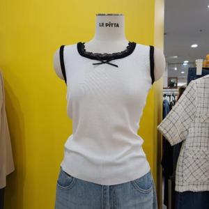 르피타 DP01 레이스배색 탑 L252UTP553