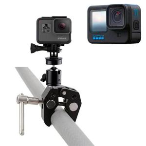 고프로 11 호환 액션캠 카메라 볼헤드 집게 촬영 거치대 마운트