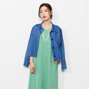 [디아스토리] 솔리드 절개 드레스 (AHSODF01)-MINT