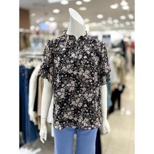 소고 세이브존01 쉬폰 프 린트 블라우스 AK2BA12