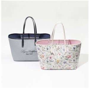 [링스골프][25SS] 여성 배색 안감 쇼퍼백  L21E1BG152_WH_CC