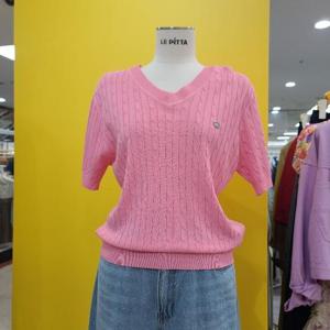 르피타 DP01 V넥 꽈배기 L252BSW561