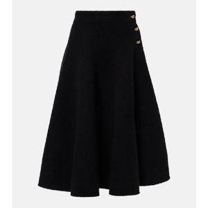 보테가베네타 울 미디 스커트 P00998613