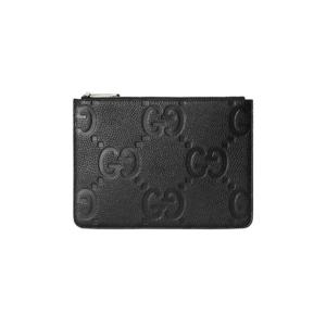 구찌 GG 점보 스몰 파우치 블랙 821102-AABY0-1000