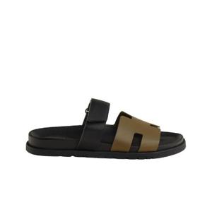 에르메스 시프레 샌들 카프스킨   베르 뚠드라 누아 H222858ZHVT