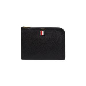톰브라운 페블 레더 미니 거싯 폴리오 블랙 MAC072A-00198-001