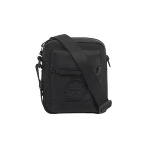 스톤 아일랜드 9200908 나일론 메탈 인 에코닐 파우치 백 포켓 앤 집 블랙   25SS K1S1592009-08S0076-V0029