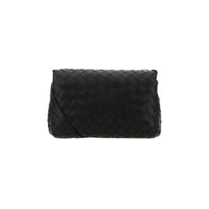 보테가 베네타 인트레치아토 위브 숄더백 블랙 609231VCPP18803