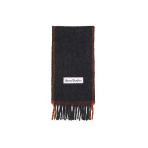 아크네 스튜디오 모헤어 울 프린지 머플러 블랙 CA0290-900