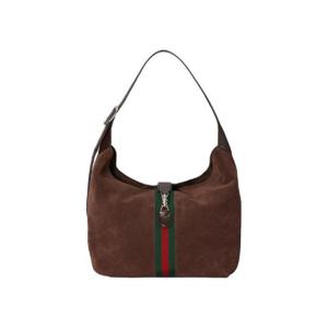 구찌 재키 1961 미디움 숄더백 브라운 스웨이드 758684-0AAA1-2045