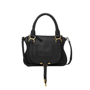 끌로에 마르씨 스몰 더블 캐리백 블랙 CHC22AS628I31001