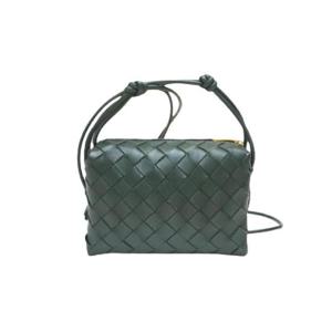보테가 베네타 미니 루프 카메라백 에메랄드 그린 723547V1G113049