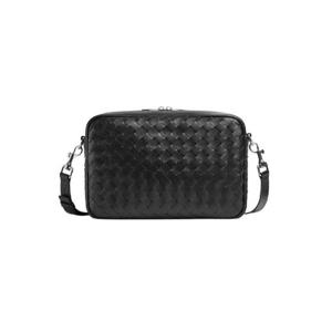 보테가 베네타 미디움 인트레치아토 카메라백 블랙 755925V2HL18803