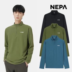네파 남성 여름 긴팔 집업 티셔츠 아웃도어 기능성 등산티 7L35417