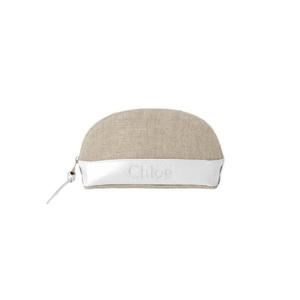 끌로에 센스 코스메틱 파우치 크리스탈 화이트 CHC23SP870J90106