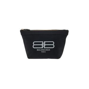 발렌시아가 BB 로고 파우치 블랙 6955362108S1090