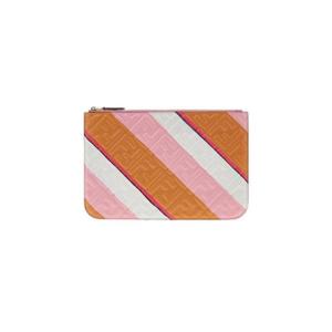 펜디 FF 로고 스트라이프 클러치 멀티컬러 8N0186AK2KF0W52