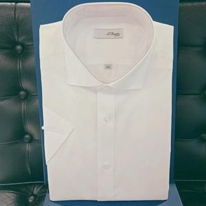 [듀퐁셔츠]SE5MM21HS302SWH_카라 뒷고대 듀퐁만의  삼색 자수셔