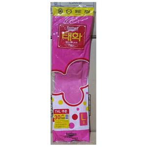 고무장갑(대L 분홍 태화)X10