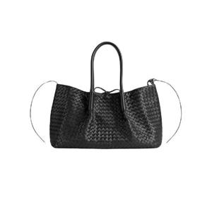 보테가 베네타 리버시블 피나코테카 토트백 블랙 폰단트 817166V5AG11206